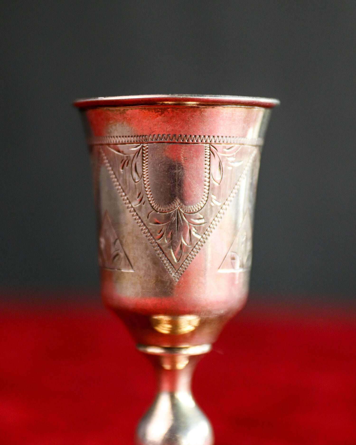 Gümüş Kaplama Küçük Kadehler - Çift - Görsel 3