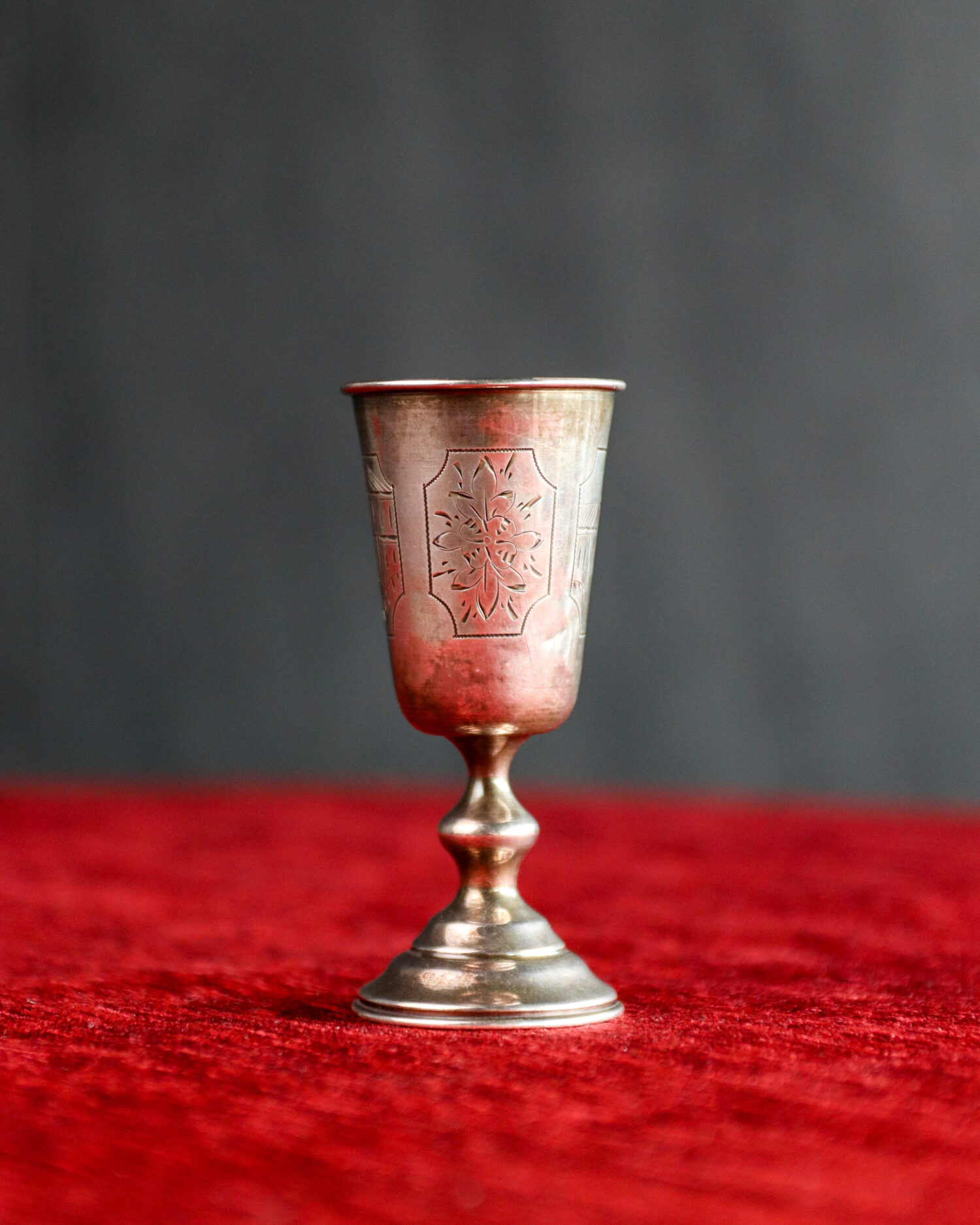 Gümüş Kaplama Küçük Kadehler - Çift - Görsel 2