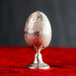 Gümüş Yumurta Antika Kadehler