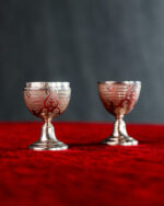 Gümüş Yumurta Antika Kadehler - Görsel 4