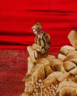 İpek İşlemeli Teşhir Masası - Görsel 9