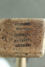 Antika Marangoz Rendesinden Dönüştürülmüş Pirinç Kancalı Askı - İngiltere - Görsel 4