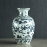 Büyük Porselen Çin Vazosu