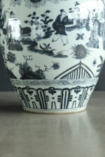 Büyük Porselen Çin Vazosu - Görsel 3