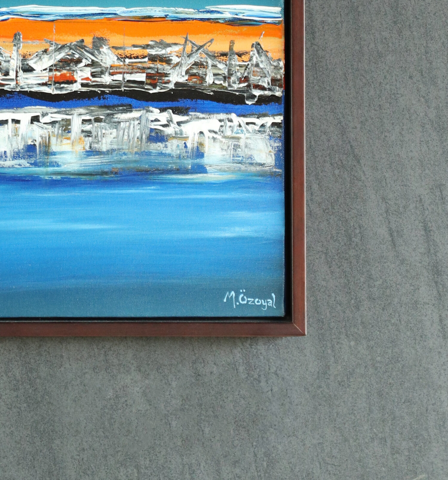 Sanatçı İmzalı Yağlı Boya Tablo - Görsel 3