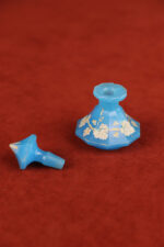 Antika Fransız Opalin Parfüm Şişesi - Görsel 2