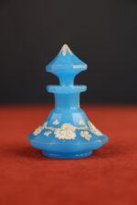 Antika Fransız Opalin Parfüm Şişesi