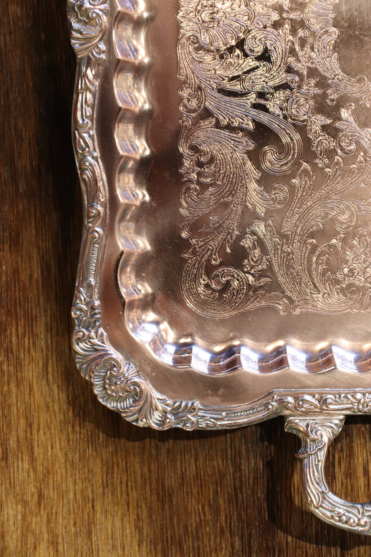 Gümüş Kaplama Tepsi - Görsel 2