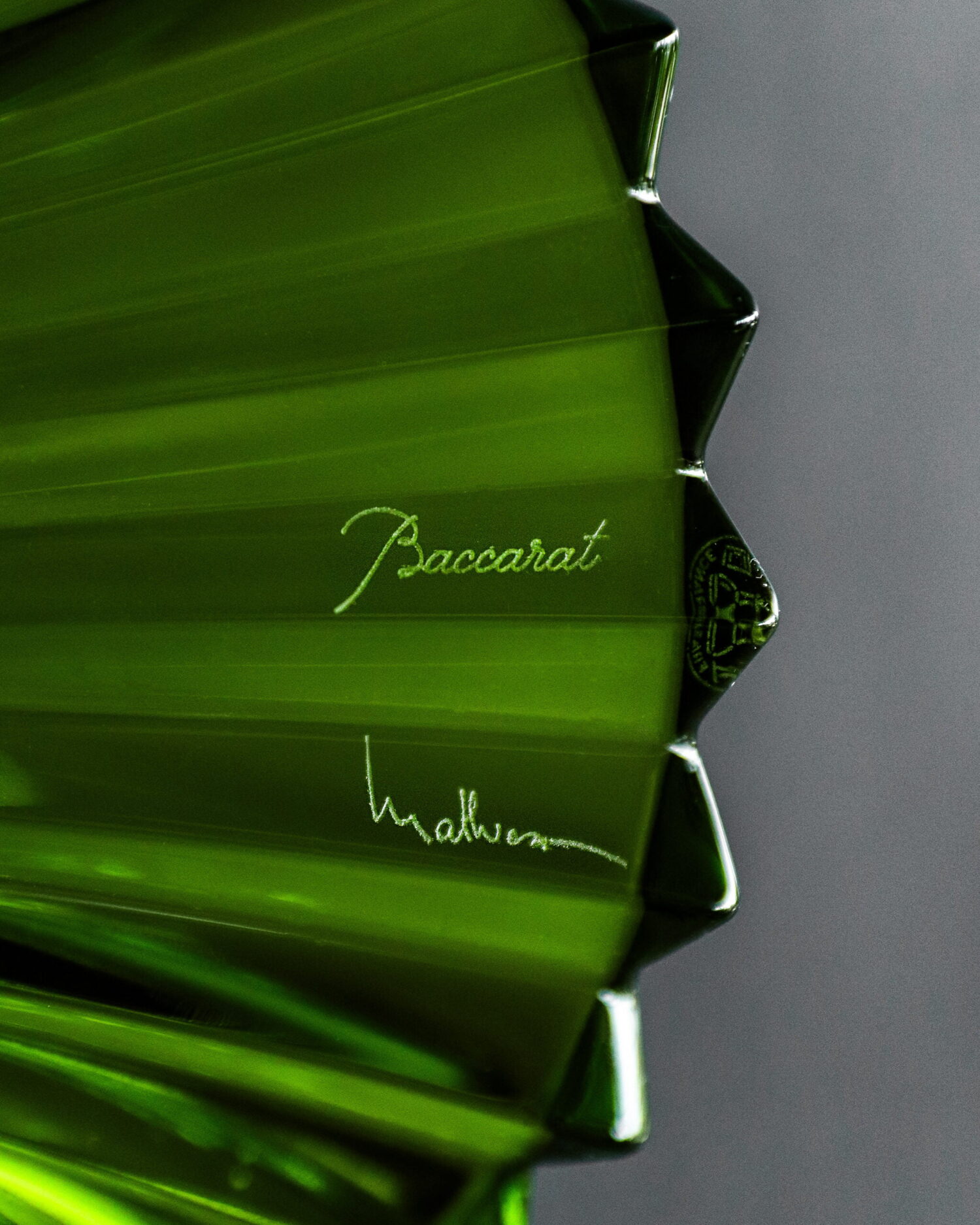 Baccarat Yeşil Sarkıt Lambalar - Görsel 2