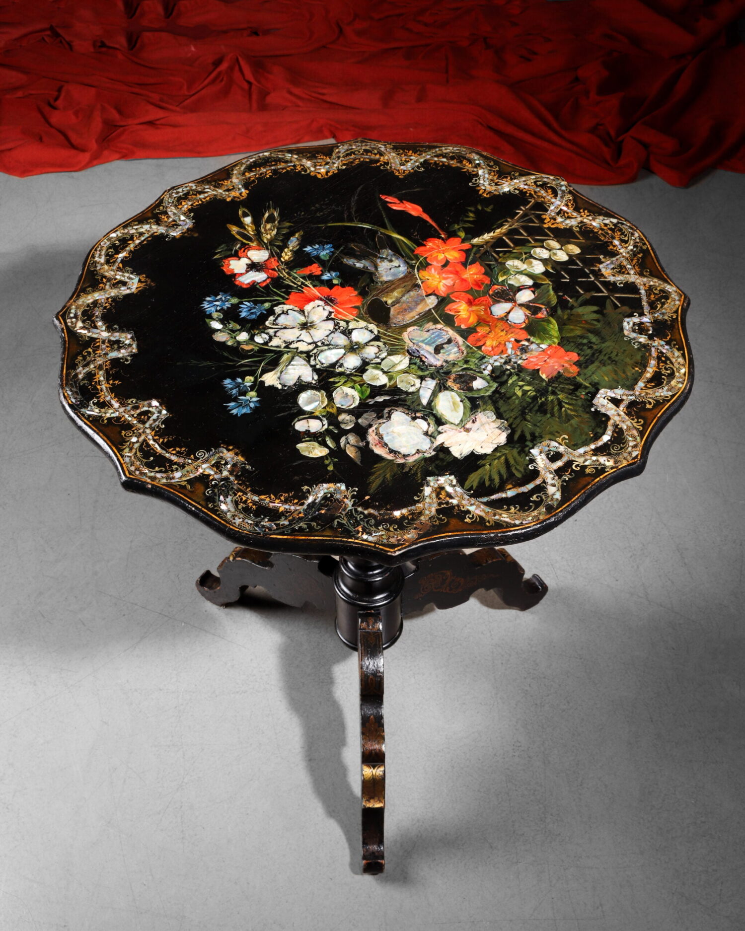 Burgauté - Sedefli Katlanan Masa - Görsel 7