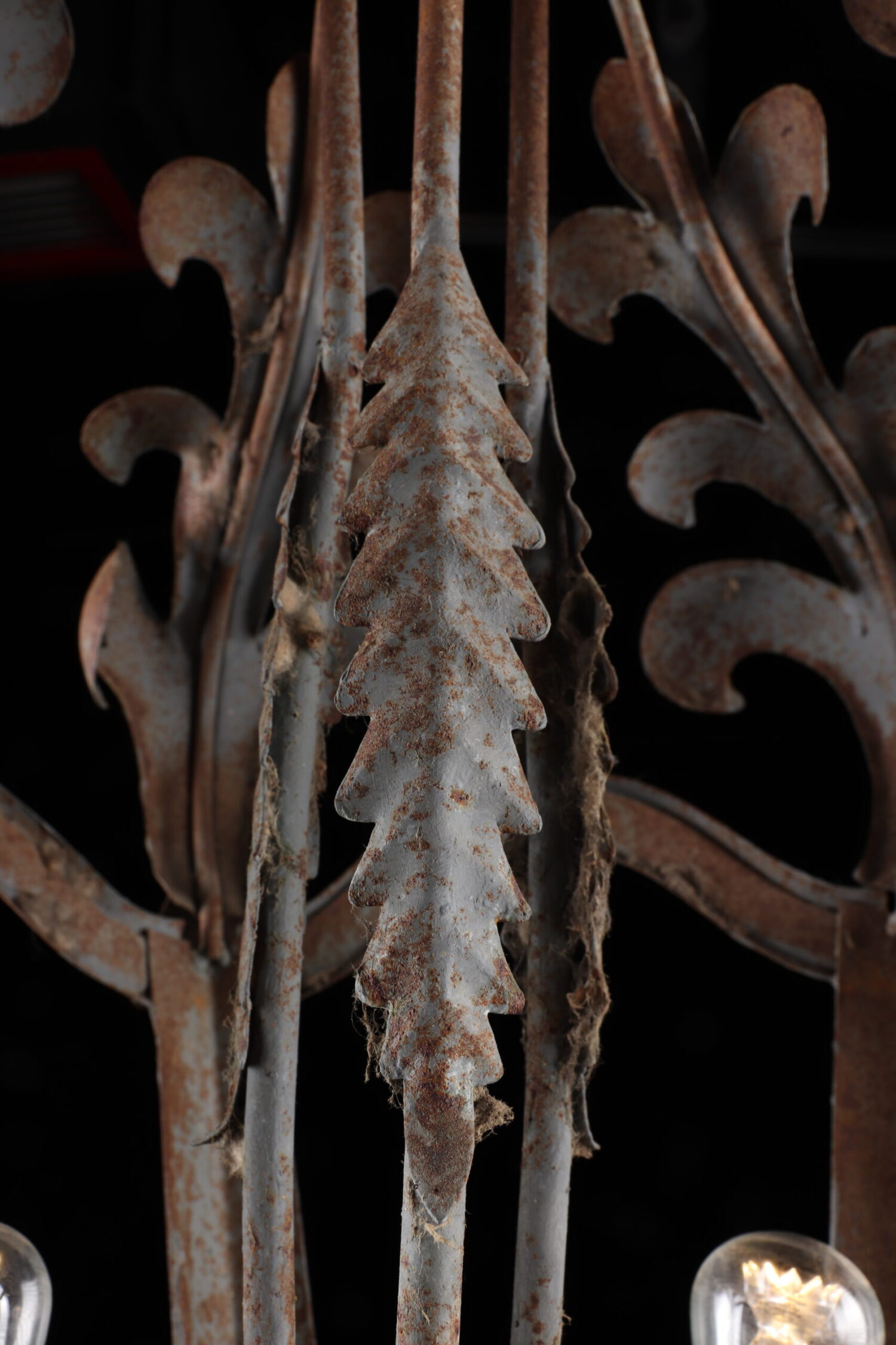 Büyük Demir Fener Lamba - Adet - Görsel 5