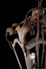 Büyük Demir Fener Lamba - Adet - Görsel 3