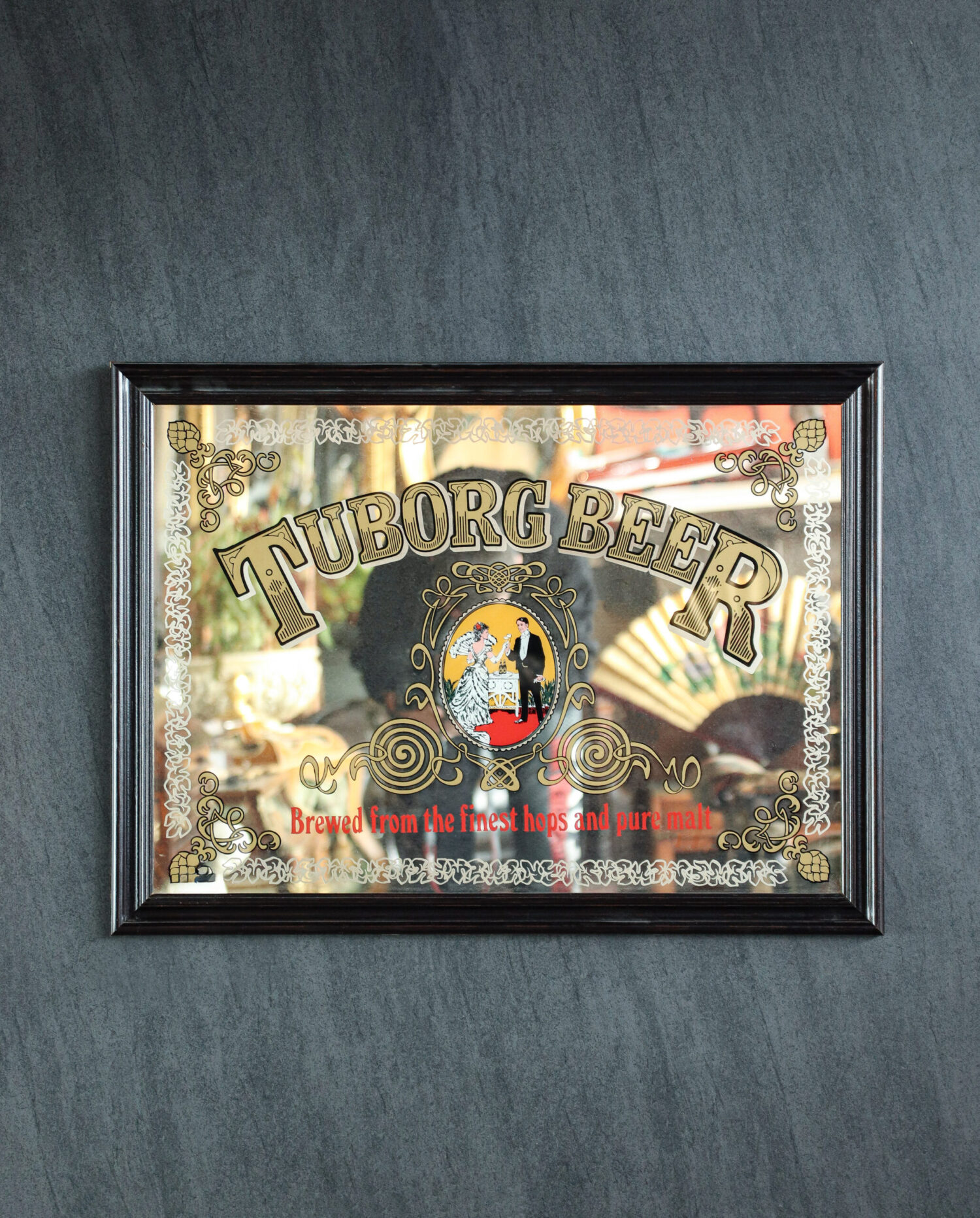 Tuborg Cam Altı Boyama Ayna - Görsel 1