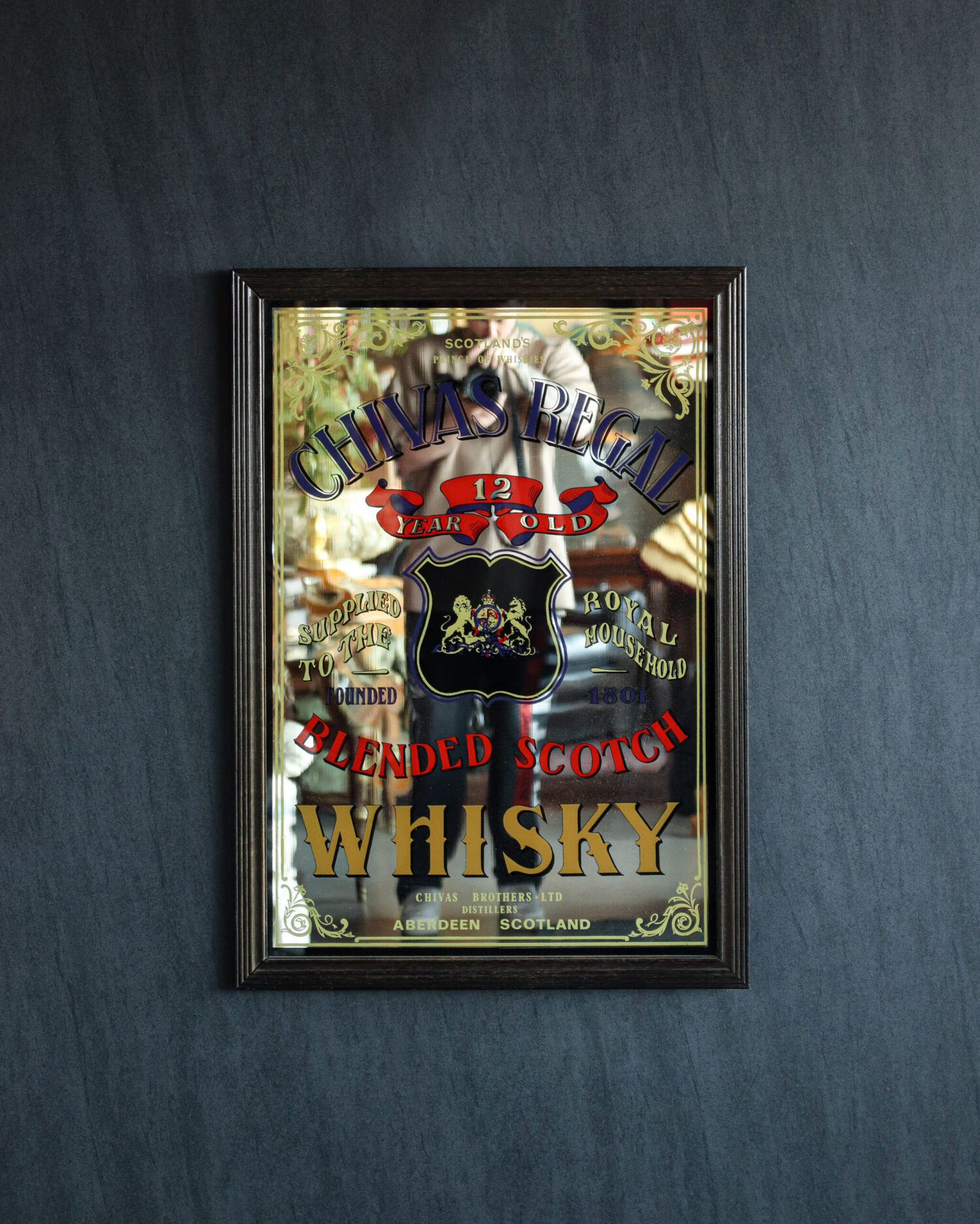 Chivas Regal Cam Altı Boyama Ayna - Görsel 1