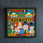 1970'ler Pinball Makinesinin Ekranından Dönüştürülmüş "Bally Flicker" Cam Tablo