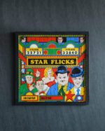 1970'ler Pinball Makinesinin Ekranından Dönüştürülmüş "Bally Flicker" Cam Tablo - Kod 1974