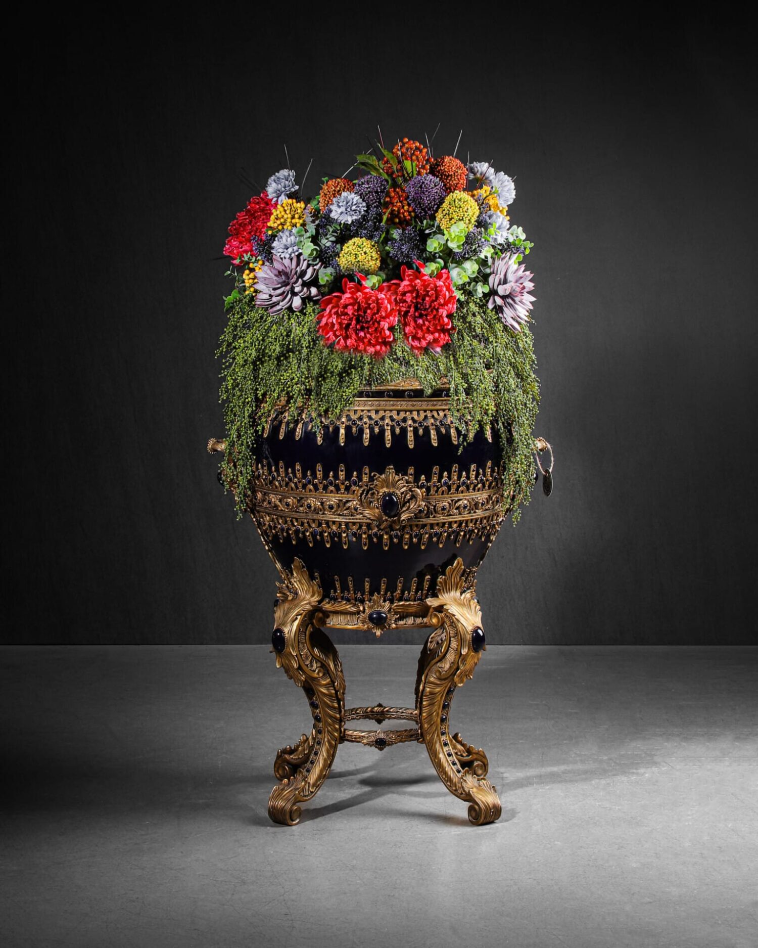 Jardinière Porselen Saksılık - Görsel 1