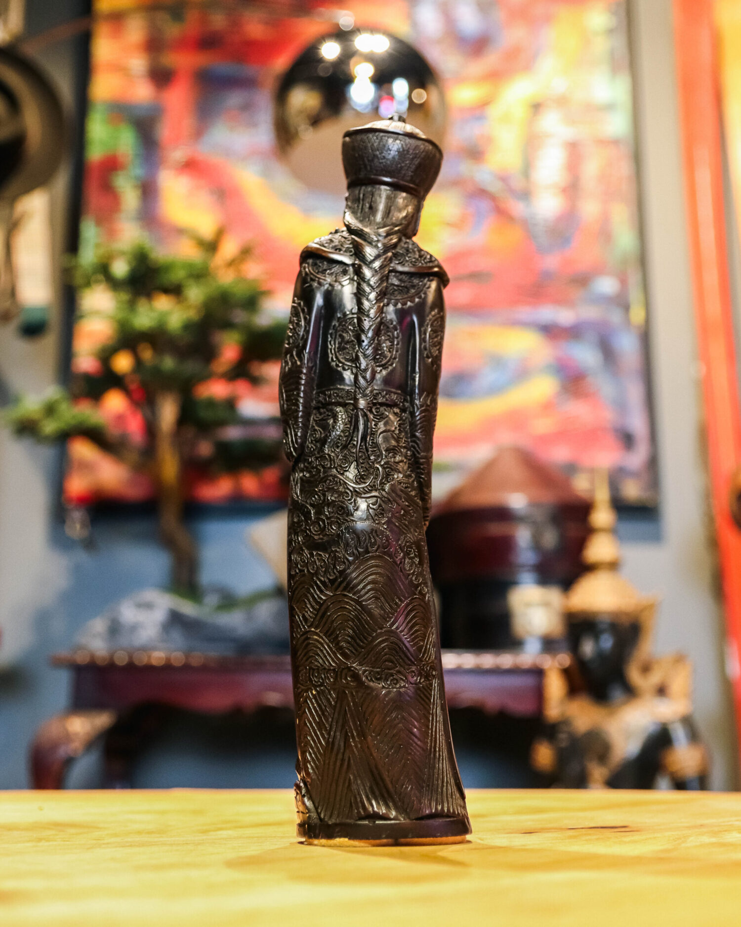 Abanoz Çin Figürü - Görsel 3