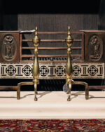 Pirinç Andiron - Şömine Sehpası - Kod 1734