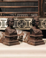 Döküm Demir Andiron - Şömine Sehpası - Görsel 2