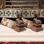 Döküm Demir Andiron - Şömine Sehpası