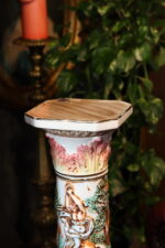 İtalyan Capodimonte Porselen Kaide - Görsel 3