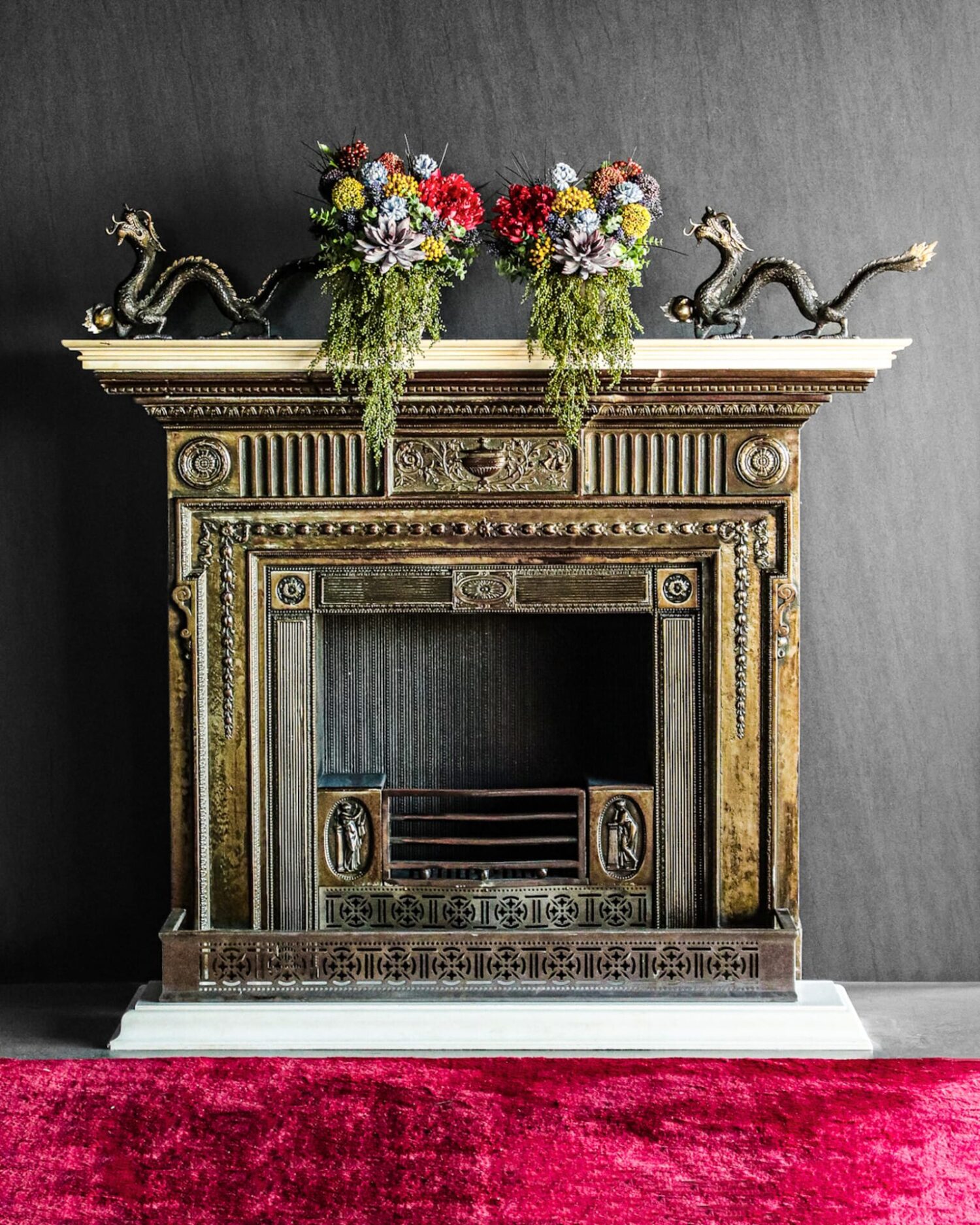 Devon&Devon Döküm Demir Şömine - Görsel 1