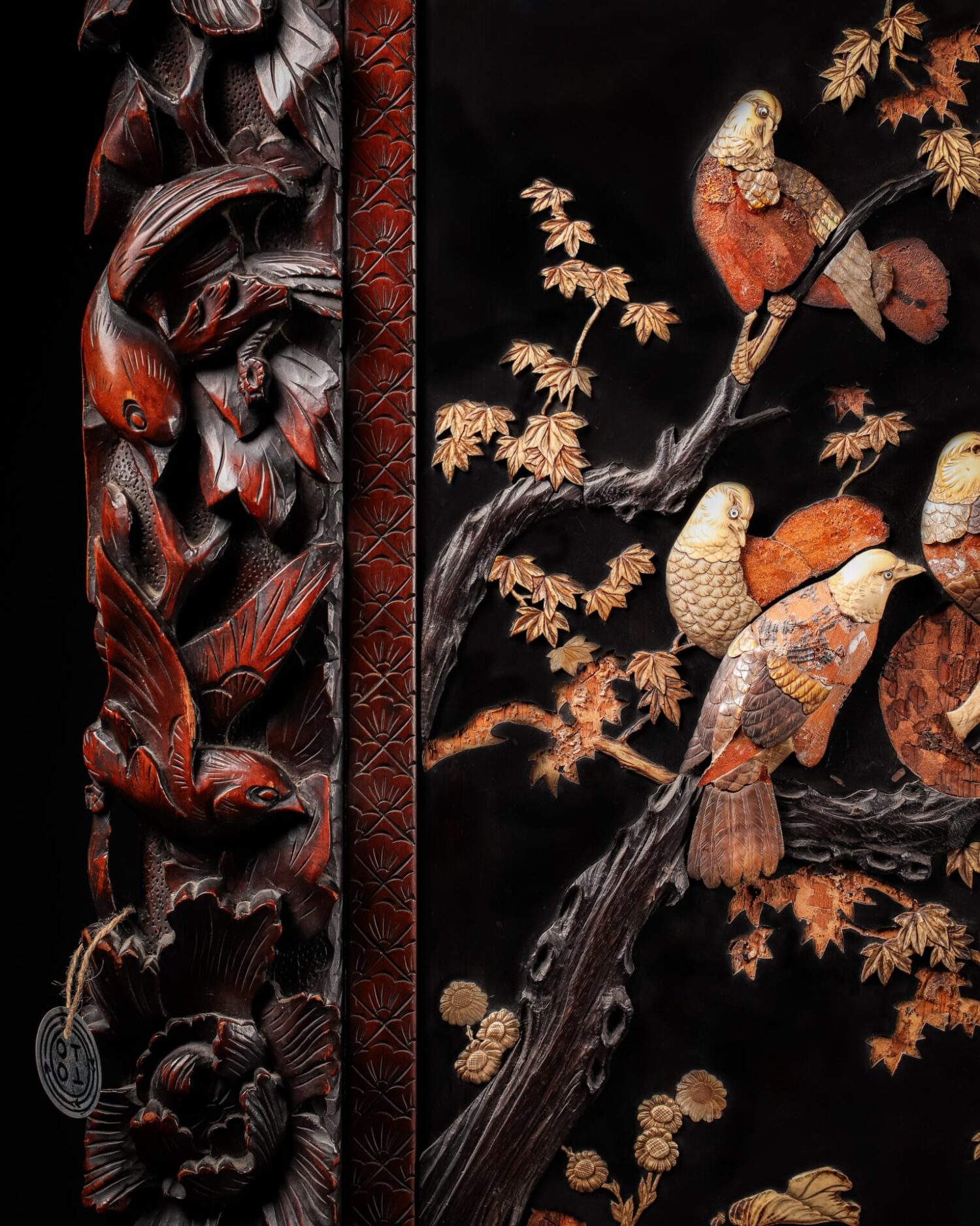 Shibayama - Japon Paravan - Görsel 3