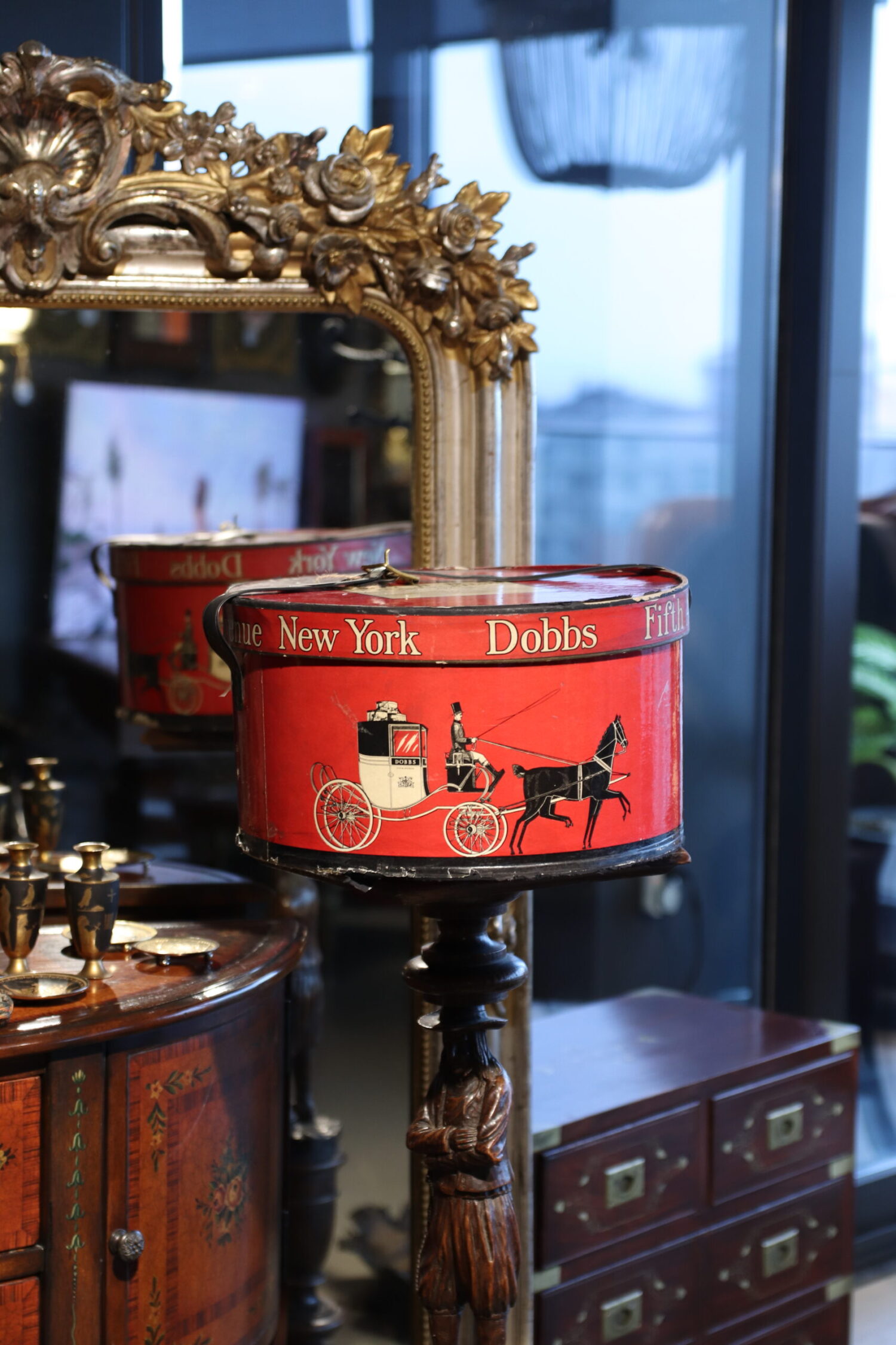 Vintage Şapka Kutusu - Görsel 1