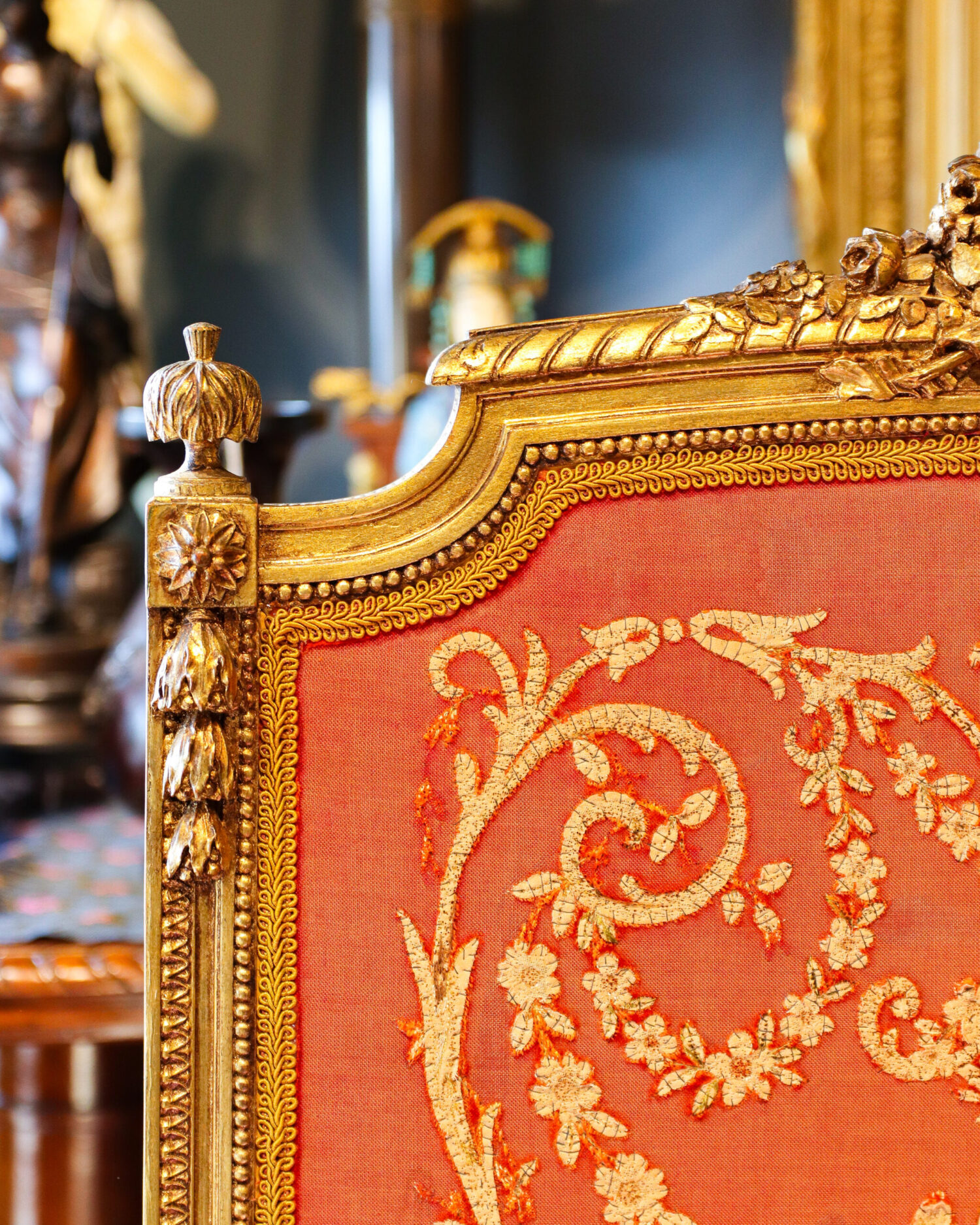 Louis XVI Stili Şömine Perdesi - Görsel 3