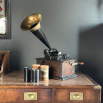 Antika Edison Fonograf