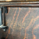 Antika Edison Fonograf - Görsel 5