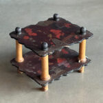 K. Nakamura Damgalı Antika Japon Sehpa - Görsel 2