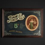 Pepsi-Cola Cam Altı Boyama Ayna