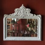 Gri Çerçeveli Fransız Ayna