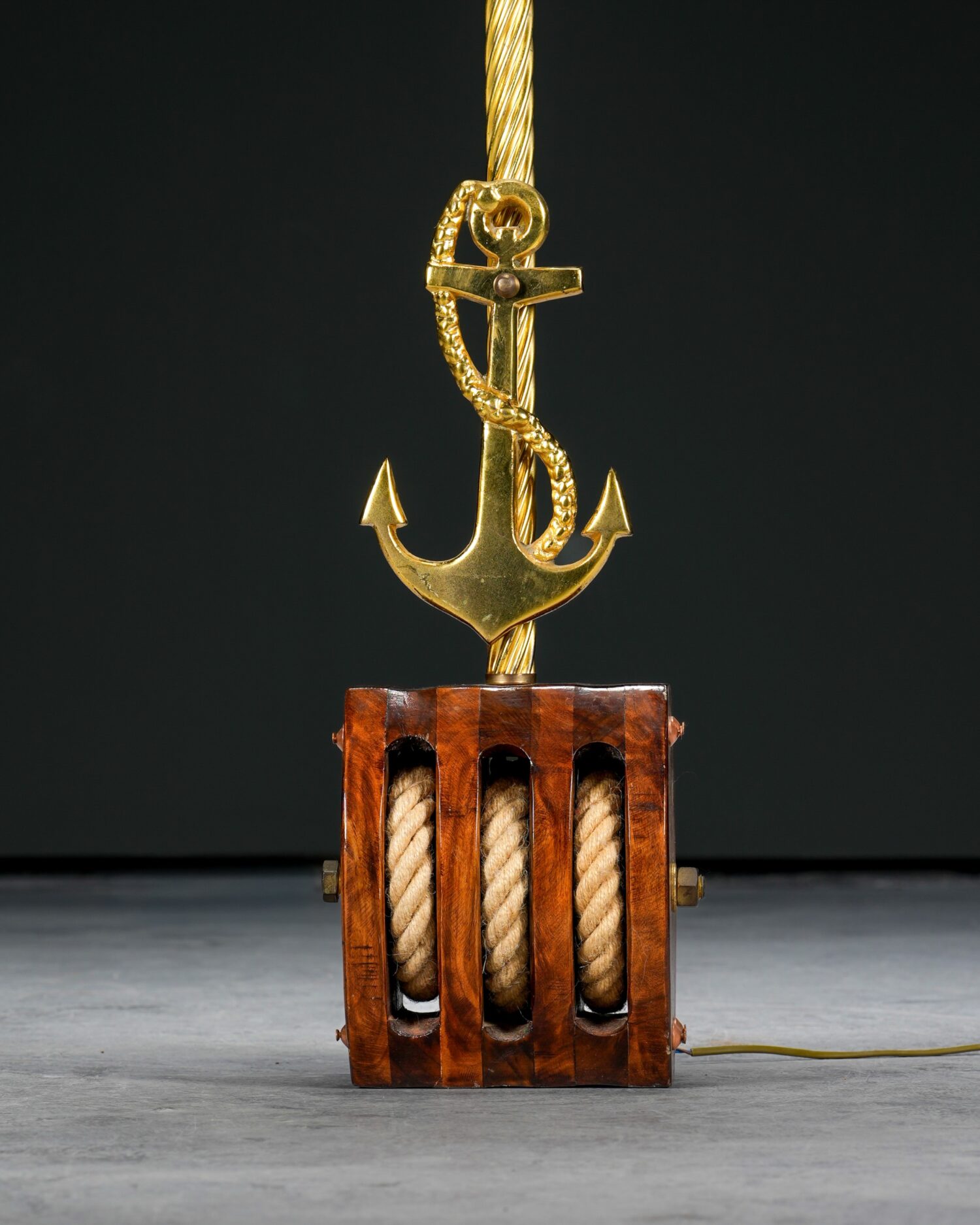 Palanga Ayaklı Marin Lambader - Görsel 2