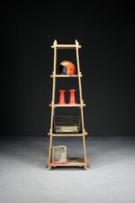 Masif Rustik Raf Ünitesi - Kod 3834