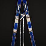 Vintage Mavi Kayak Takımı