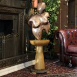 Kaideli Ahşap Kadın Heykeli - Görsel 2