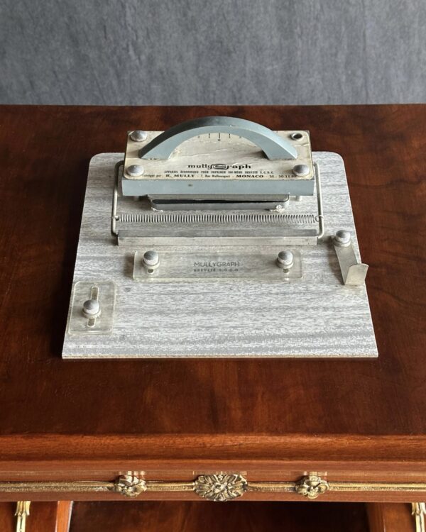Vintage Kaşe Aleti - Mullygraph - Kod 2920
