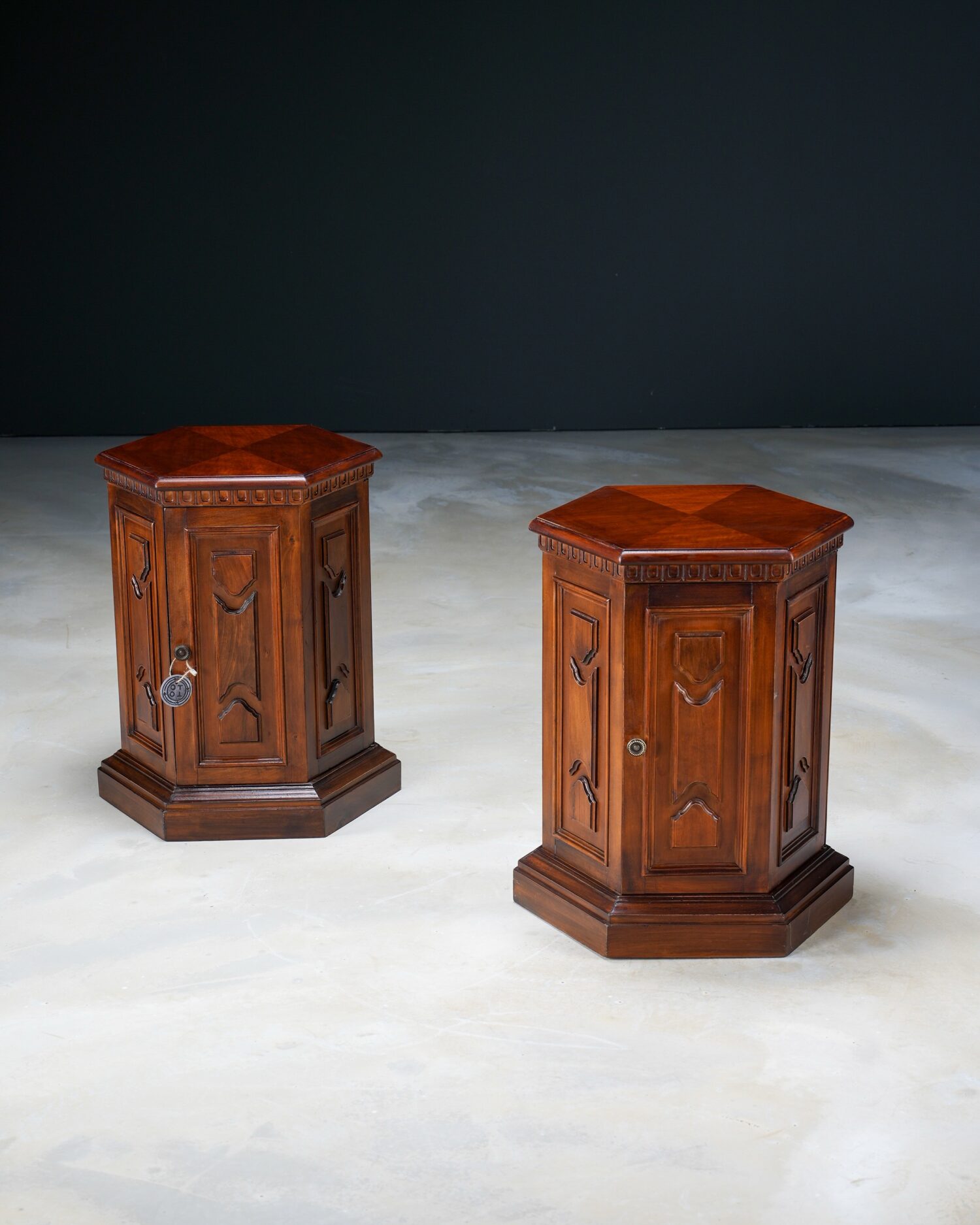 Altıgen Komodinler - Çift - Görsel 2