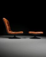 Retro Deri Uzanma Koltuğu - Görsel 2