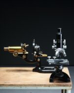 Antika Mikroskop Seti - Görsel 6