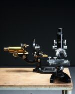 Antika Mikroskop Seti - Görsel 6