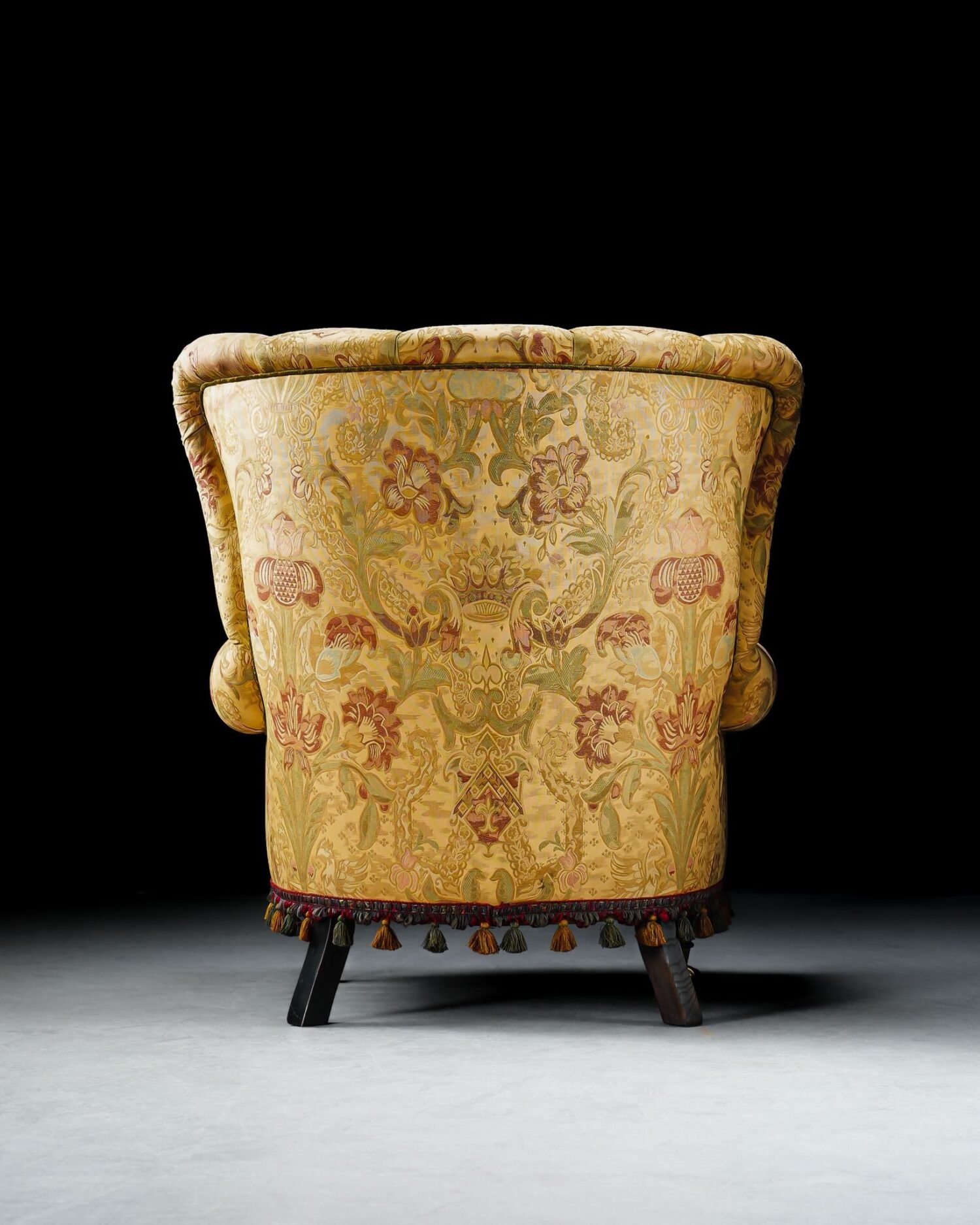 İstiridye Sırtlı Büyük Koltuk & Puf - Provasi, Italy - Görsel 6