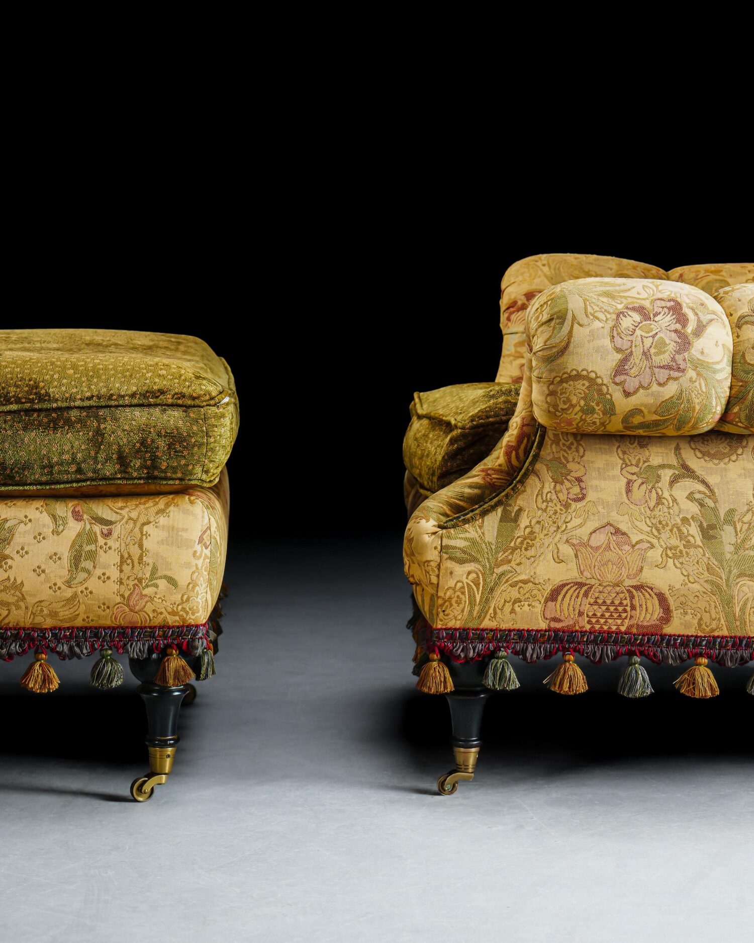 İstiridye Sırtlı Büyük Koltuk & Puf - Provasi, Italy - Görsel 7