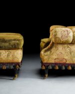 İstiridye Sırtlı Büyük Koltuk & Puf - Provasi, Italy - Görsel 7