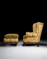 İstiridye Sırtlı Büyük Koltuk & Puf - Provasi, Italy - Görsel 5