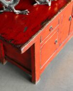 Kırmızı Çin Dolabı - Görsel 4