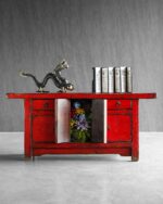 Kırmızı Çin Dolabı - Görsel 3